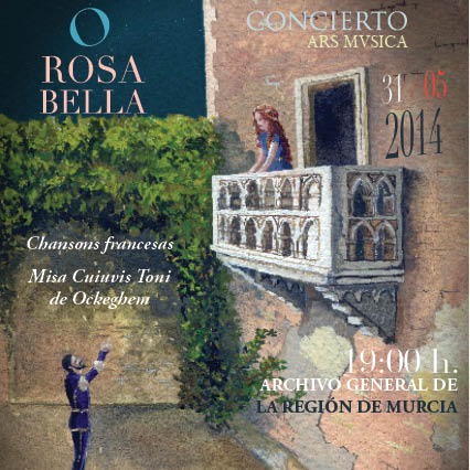 Cartel O rosa bella