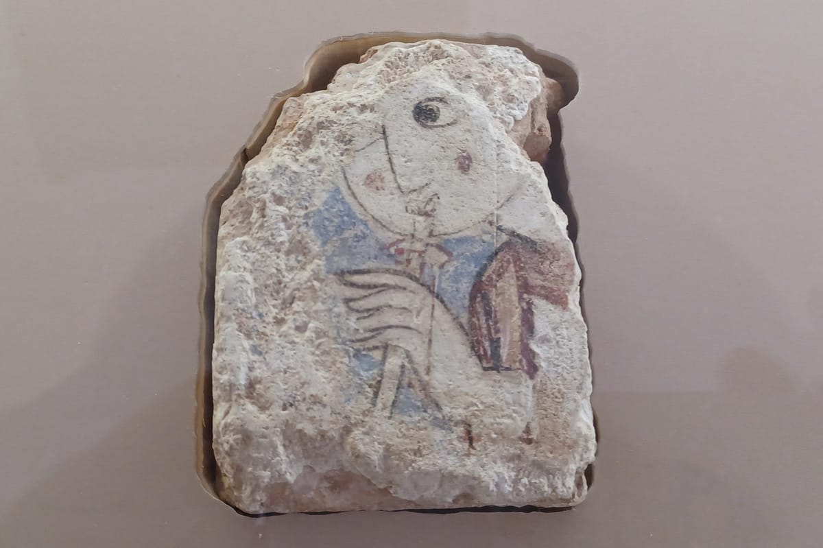 Pieza original de la auloista en el museo de Las Claras