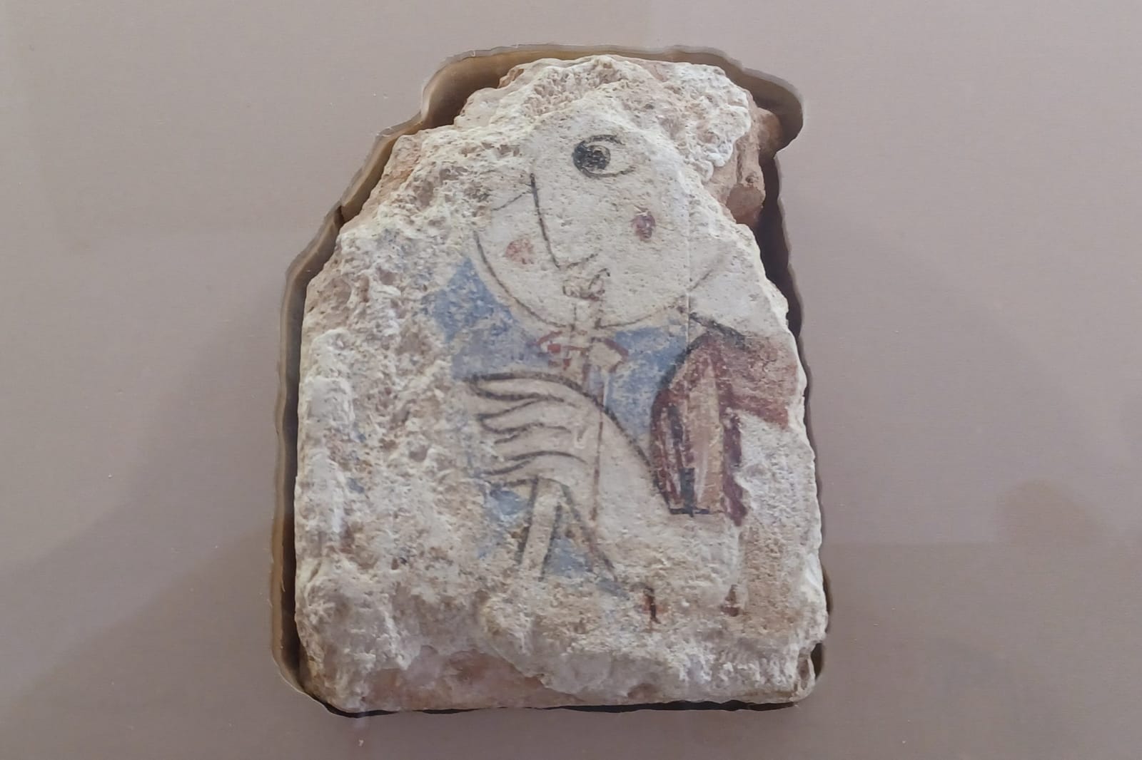 Pieza original de la auloista en el museo de Las Claras